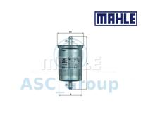 Original MAHLE Motor de Repuesto en Línea de Combustible Filtro KL 171