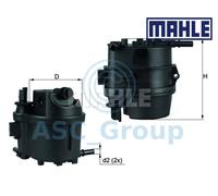 Original MAHLE Motor de Repuesto en Línea de Combustible Filtro KL 779