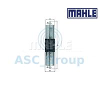 Original MAHLE Motor de Repuesto en Línea Filtro Combustible KL 66