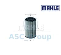 Original MAHLE Motor de Repuesto Filtro Aceite Insertar Ox 153 / 7d2 OX153/7D2