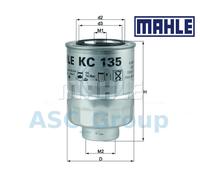 Original MAHLE Motor de Repuesto Tornillos Filtro Combustible KC 135D
