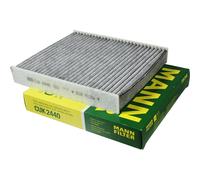 Original MANN-FILTER Filtro de Carbón Activado Filtro de Cabina Polen CUK 2440