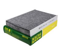 Original MANN-FILTER Filtro de Carbón Activado Filtro de Cabina Polen CUK 2743
