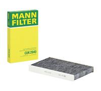 Original MANN-FILTER Filtro de Carbón Activado Filtro de Cabina Polen CUK 2940