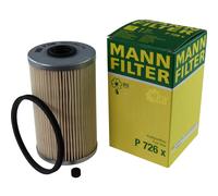 Original MANN-FILTER Filtro de Combustible P 726 x Fuel Filtro