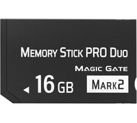 Original Memory Stick Pro Duo - Tarjeta de memoria para cámaras PSP1000 2000 3000, 16 GB (Mark2)
