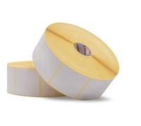 Original Meto 30002268 - Etiquetas de transferencia térmica (49 x 83 mm, núcleo permanente, 25 mm, 4 rollos), color blanco