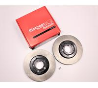 Original Metzger Discos de Freno Kit Tornillos Delantero Audi Skoda Seat VW