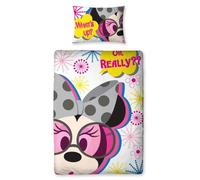 Original Minnie Disney Mickey Mouse funda nórdica reversible 135x200 Shopaholic Panel Juego de cama SELLADA 2en1 Diseño 2012