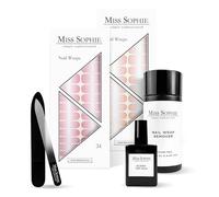 Original Miss Sophie's Starter Set I láminas autoadhesivas para uñas I Pegatinas de uñas en rosa baby boomer & Nude Babyboomer I Larga duración I Aplicación rápida y fácil I Lámina de esmalte de uñas