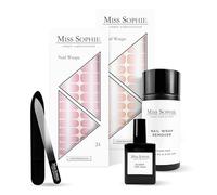 Original Miss Sophie's Starter Set I láminas autoadhesivas para uñas I Pegatinas de uñas en rosa baby boomer & Nude Babyboomer I Larga duración I Aplicación rápida y fácil I Lámina de esmalte de uñas