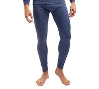 Original MT® Pantalones térmicos para hombre, cálidos, suaves y transpirables mediante fibra climática. - Elección de tamaños M-3XL - Calidad de celodoro azul X-Large