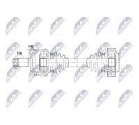 Semieje Eje trasero izquierda NPW-BM-225 NTY