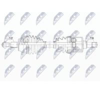NTY Árbol de transmisión NPW-FR-151