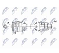NTY Eje de transmisión delantero derecho para Hyundai Tucson 1.6T-GDI 2WD/4WD 7DCT 15-23 2.0CRDI 2W