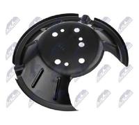 NTY Antisalpicaduras Disco Freno Trasero Derecho Apto para Ford Fiesta VI