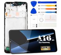 Original para Samsung Galaxy A16 4G Pantalla LCD de repuesto para Samsun A16 4G Display SM-A165F SM-A165M Touch Screen Digitizer Assembly Kits de reparación con marco negro (sin huella dactilar, no