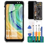 Original para Samsung Galaxy S8 reemplazo de pantalla para Galaxy S8 LCD para Galaxy S8 pantalla para SM-G950F SM-G950U digitalizador pantalla táctil Asamblea reparación parte con marco