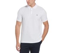 Original Penguin Daddy Polo Org PIQ S Camisa, Blanco Brillante Hombre