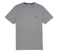Original Pengun Small Embroidered Logo T-Shirt Camiseta, Rain Heather, 080, S para Hombre