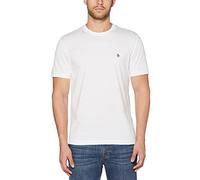 Original Pengun Small Embroidered Logo T-Shirt Camiseta, Blanco Brillante 118, S para Hombre