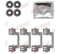 KIT DE MONTAJE DE PASTILLAS DE FRENO 109-1784 QUICK BRAKE para CHRYSLER LANCIA