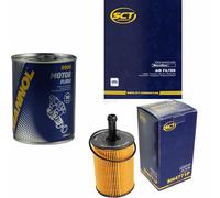 Original SCT Inspección Set Filtro Set + Motor Flush Motorspülung 11585632