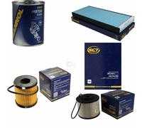 Original SCT Inspección Set Filtro Set + Motor Flush Motorspülung 11586499