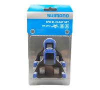 Original Shimano SM-SH12 SPD-SL Calas Azul Con 2 Grados Libertad de Movimiento
