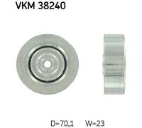 Original SKF Rodillo De Desviación/Guía De Correa De Poli V VKM 38240 Para BMW