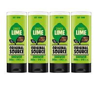 Original Source - Gel de ducha (4 unidades, 250 ml), color verde lima