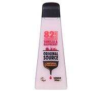 Original Source Gel de ducha vegano de vainilla y frambuesa, 500 ml