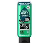 ORIGINAL SOURCE Gel de ducha XXL Mint & Tea Tree, 2 x 750 ml