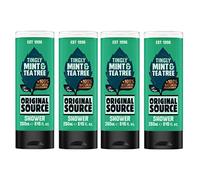 Original Source Juego de gel de ducha 4 x 250 ml Tingly menta y árbol de té