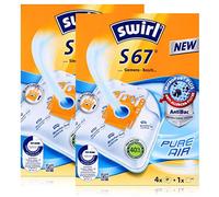 Original SWIRL S67 - Bolsas para aspiradoras Siemens VS z30000... 39999 - Z 3.0