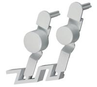 Original Tapa de botón blanco 2 capas Lavadora 481241029517 Bauknecht Whirlpool