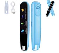 Original Translator Pen, Chat GPT Pen, AI Smart Pens Chat GPT, Pens Scanner, Portable Smart Scanning & Reading Translators, Support 112 Languages Online Translation, for Study,Work,Travel (Blue)