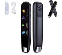 Original Translator Pen, Chat GPT Pen, AI Smart Pens Chat GPT, Pens Scanner, Portable Smart Scanning & Reading Translators, Support 112 Languages Online Translation, for Study,Work,Travel (Black)