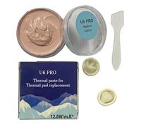 Original U6 PRO 100g Masilla Térmica para VGA GPU IC Procesador Rápido Refrigeración Térmica Almohadilla Reemplazo Bloqueo de Calor Masilla Alto Rendimiento, CSGR