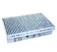 Original Volkswagen VW Piezas de repuesto Carbón activado Filtro de polen (Audi A4) original