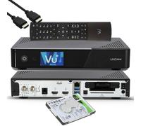 ►Original VU+ Uno SE 4K 1x DVB-S2 FBC Twin Tuner Receptor Linux UHD + 1 TB HDD
