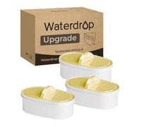 [Original] Waterdrop PF01A-P Filtro Mejora Certificado NSF 53 & 42 & 372 | Repuesto para Jarra y Dispensador Waterdrop, Reduce Plomo, PFAS, PFOA/PFOS, Cloro, Cadmio, Cobre, Mercurio, Paquete 3