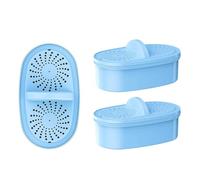 [Original] Waterdrop WD-PF-01 Filtros Alcalinos De Reemplazo para Todos Los Waterdrop Pitcher, Aumenta el pH del Agua, Añade Minerales Beneficiosos, Hasta 2 Meses (Paquete De 3)