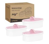 [Original] Waterdrop WD-PF-01 Filtros De Magnesio para Todos Los Waterdrop Pitcher y Dispenser, Protege Los Músculos, Refuerza La Inmunidad y Promueve La Relajación, Hasta 2 Meses (3 Pack)