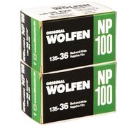 original WOLFEN NP100 - Película de Pantalla pequeña (2 x 36 Unidades), Color Blanco y Negro