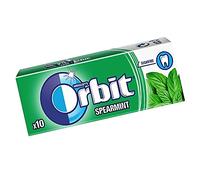 Orbit Chicles - Sin Azúcar - Sabor Hierbabuena - Formato Gragea (30 x 10 chicles)