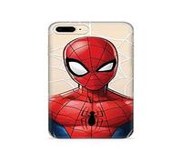 Original y con Licencia Oficial Marvel Spider-Man Funda de teléfono móvil para iPhone 7 Plus/ 8 Plus Adaptación óptima a la Forma del Smartphone, Cubierta Protectora de Silicona