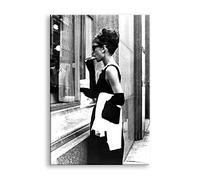 originaloops Cuadro Lienzo porster Audery Hepburn Desayuno con Diamantes (60x40)