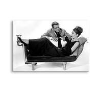 originaloops Cuadro Lienzo Poster Desayuno con Diamantes PROTAGONISTAS (90x60)