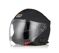 ORIGINE Casco Jet Moto Bluetooth Homologado ECE con Doble Visera